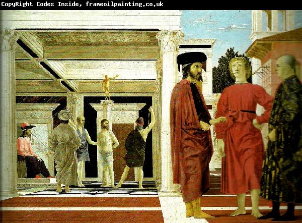 Piero della Francesca the flagellation